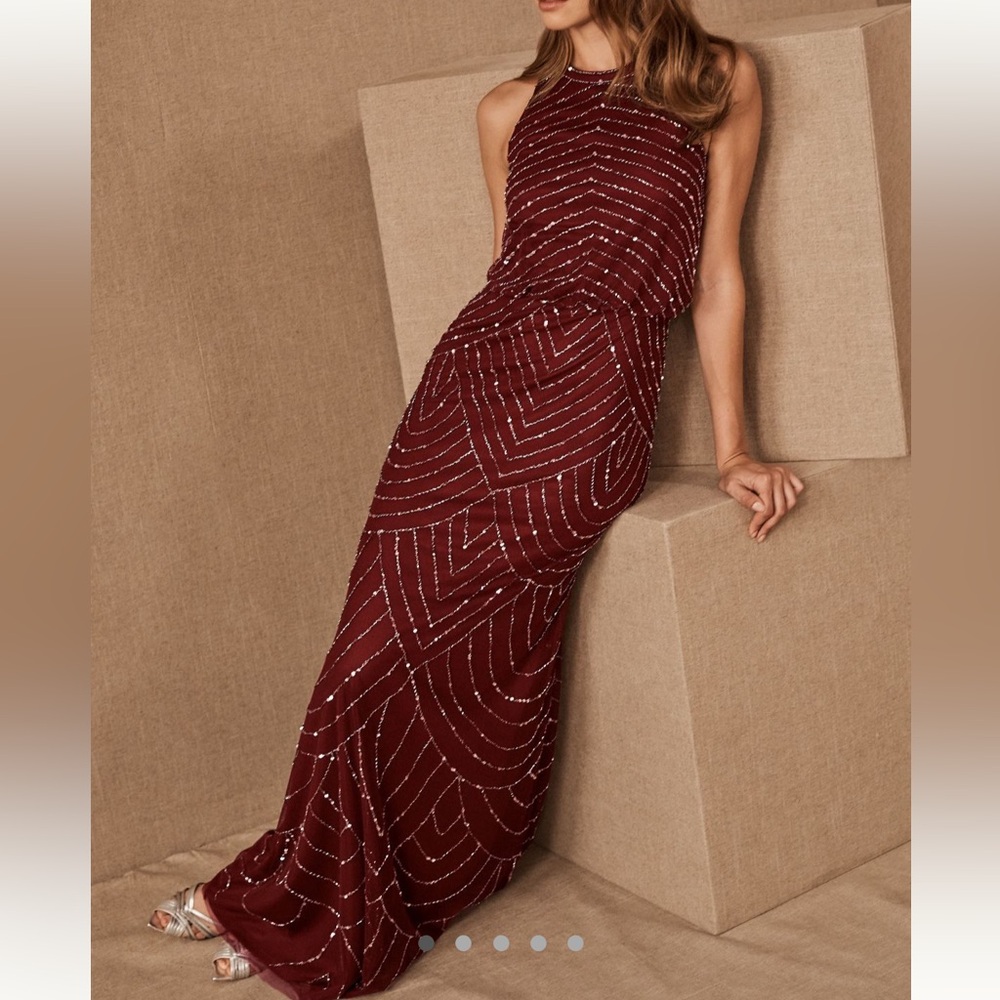 ADRIANNA PAPELL MADIGAN DRESS Size 24 NWT